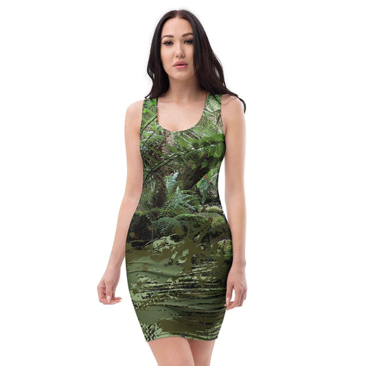 Creek Time Splatter Bodycon