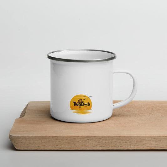 Patriotic Magpie Camping Mug