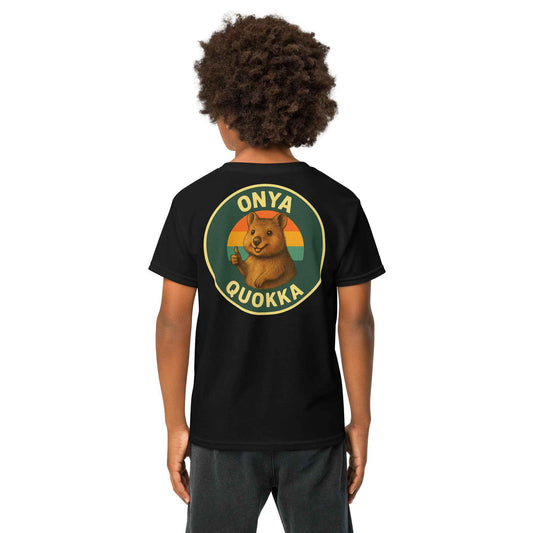 Kids Onya Quokka Backprint Tee