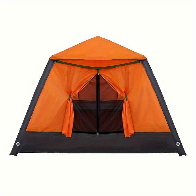 4-Person Inflatable Tent with Rainfly for Outdoors