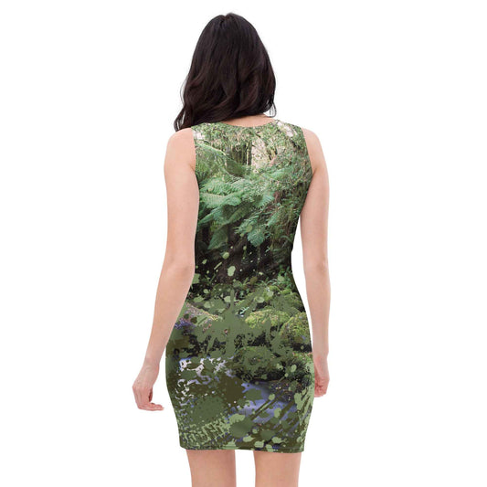 Creek Time Splatter Bodycon