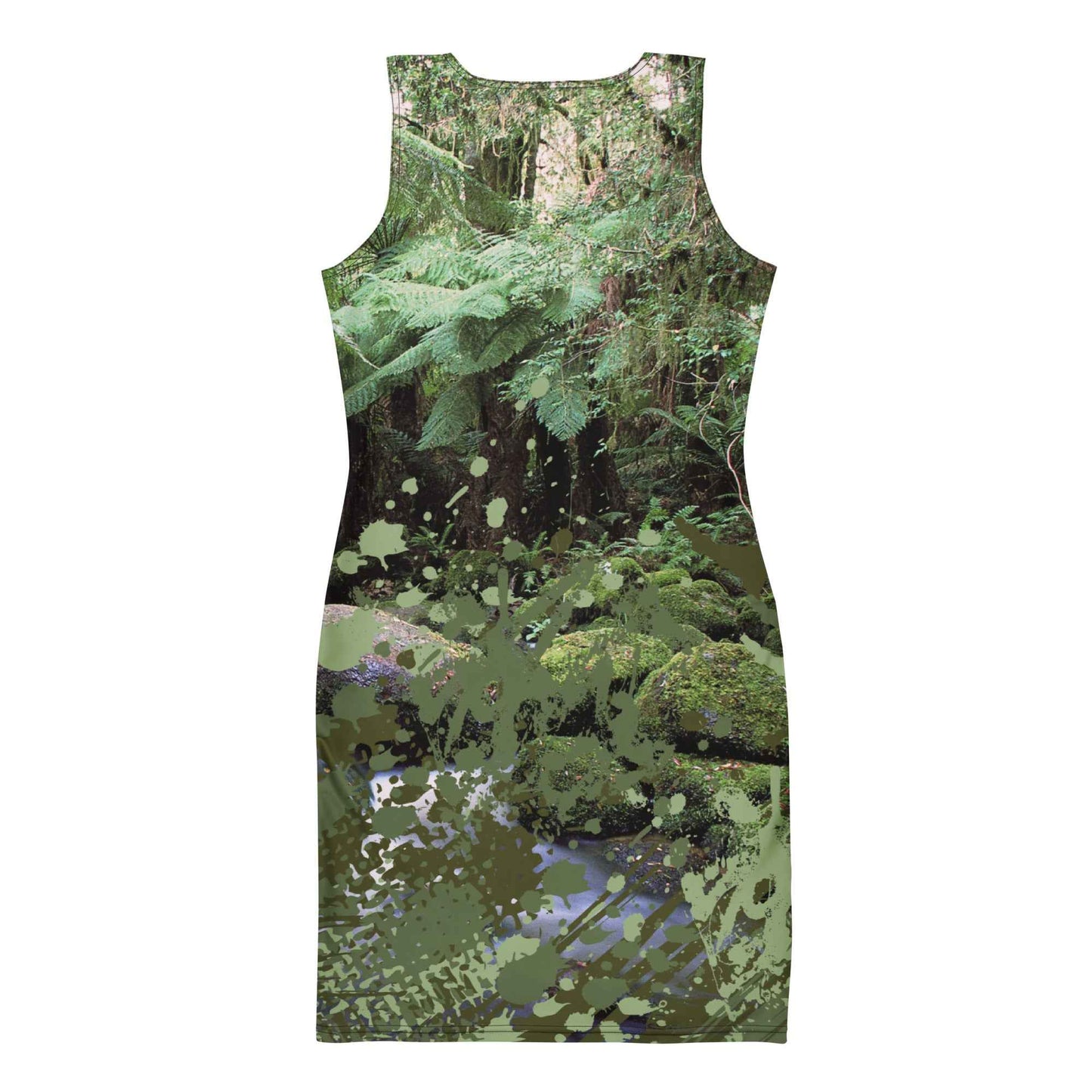 Creek Time Splatter Bodycon