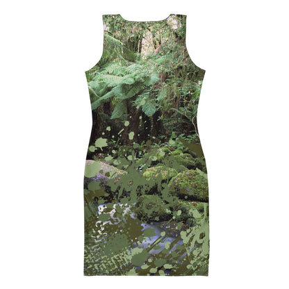 Creek Time Splatter Bodycon