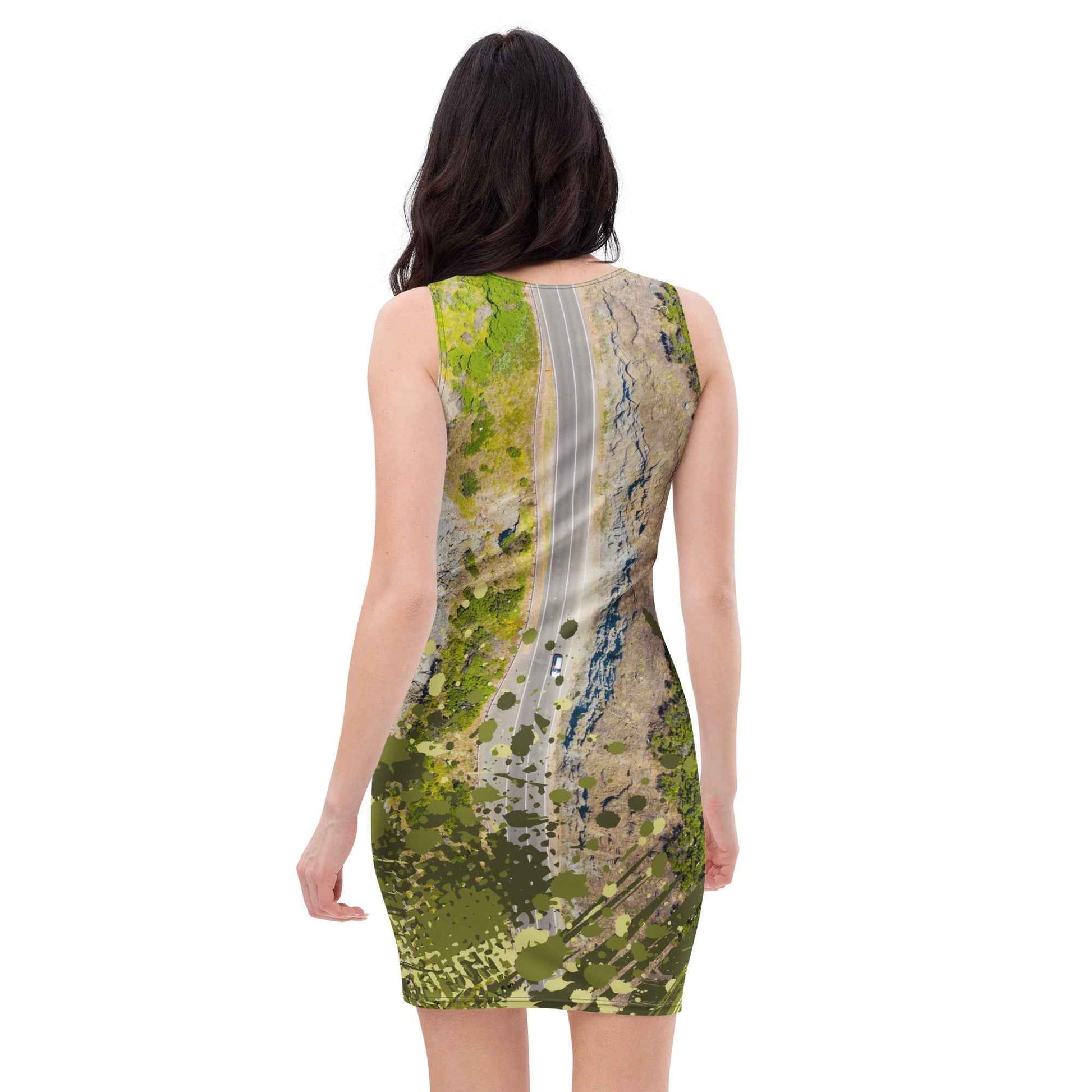 Coast Road Splatter Bodycon