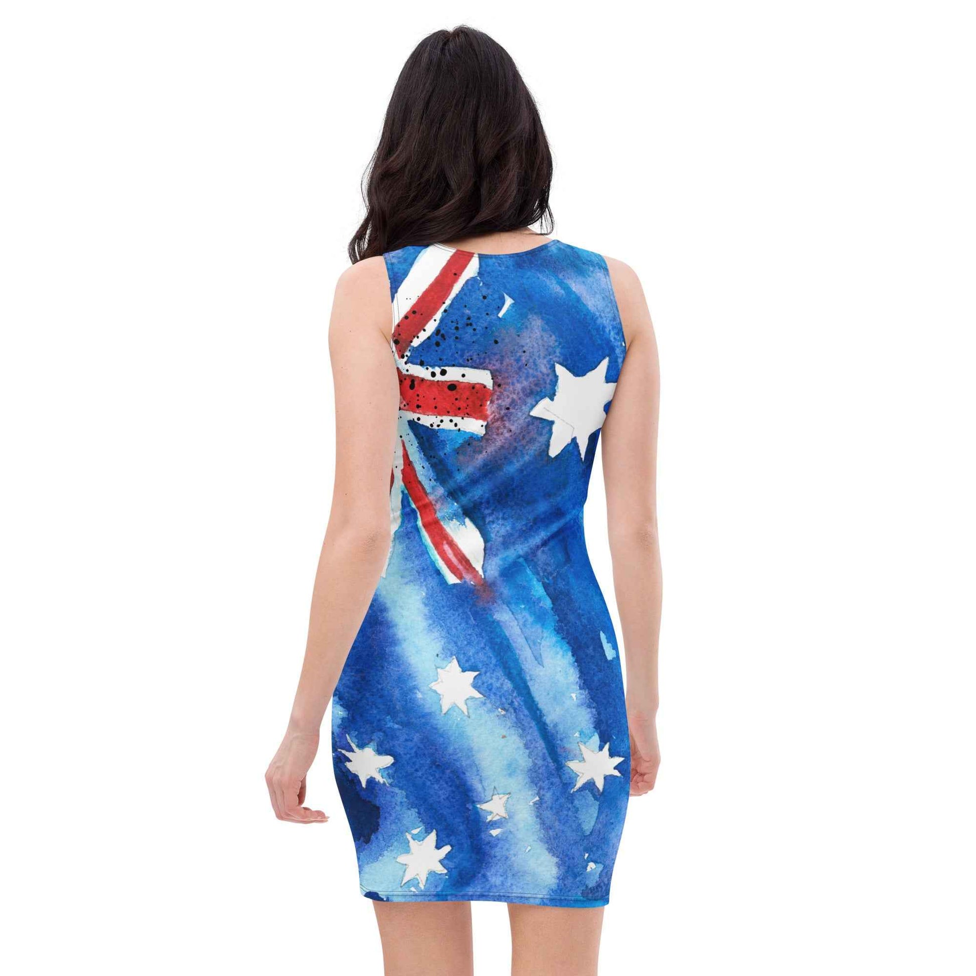 Aussie Action Flag Bodycon