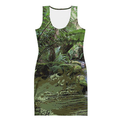 Creek Time Splatter Bodycon