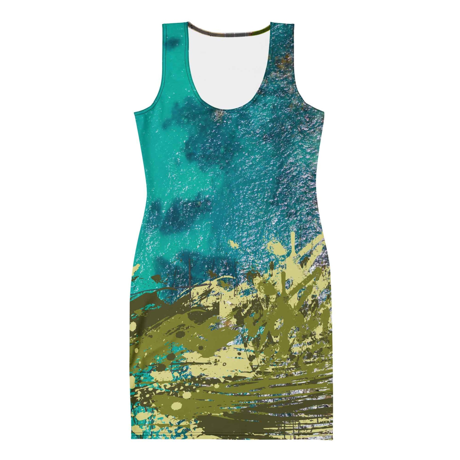 Coast Road Splatter Bodycon