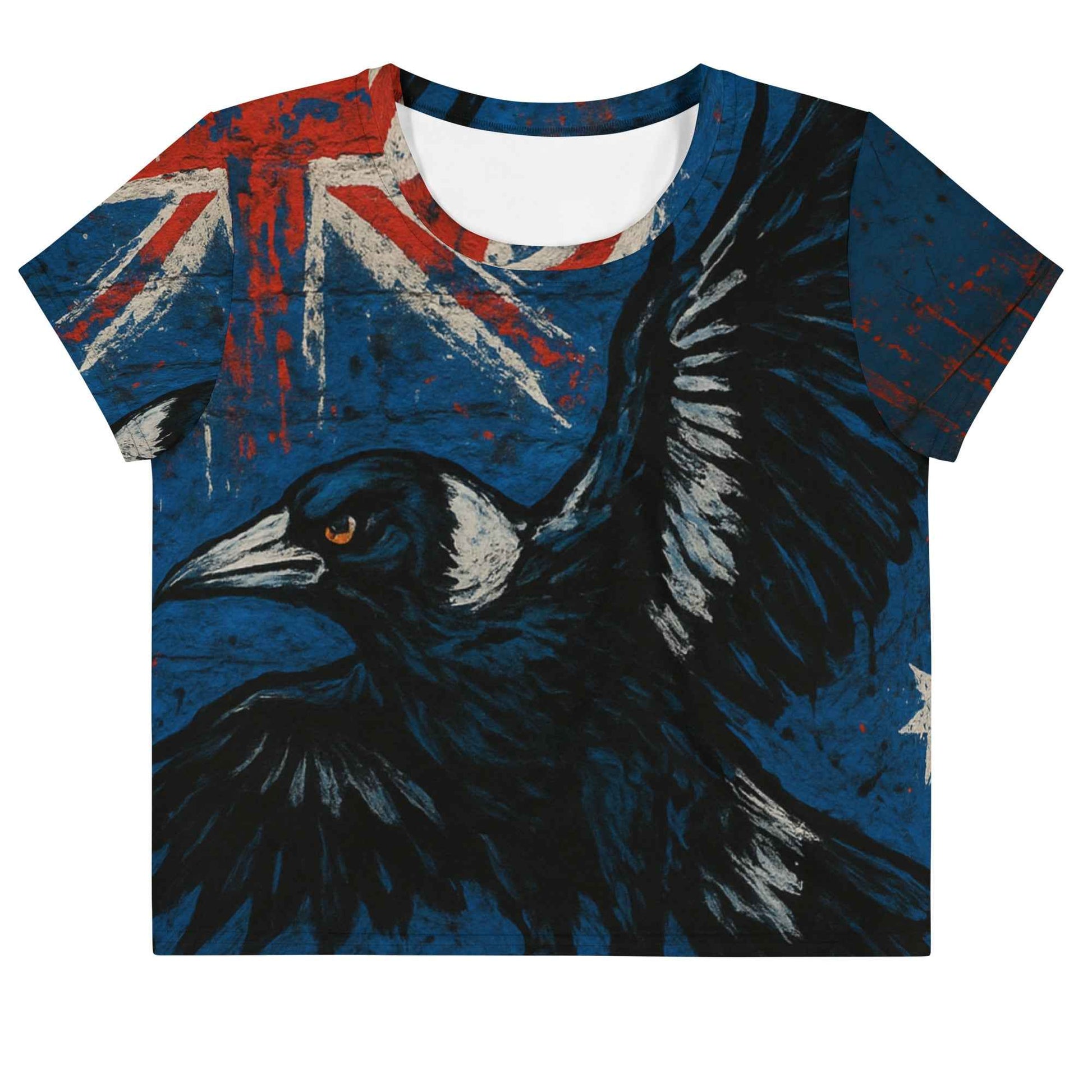 Aussie Bombing Maggie Crop Tee
