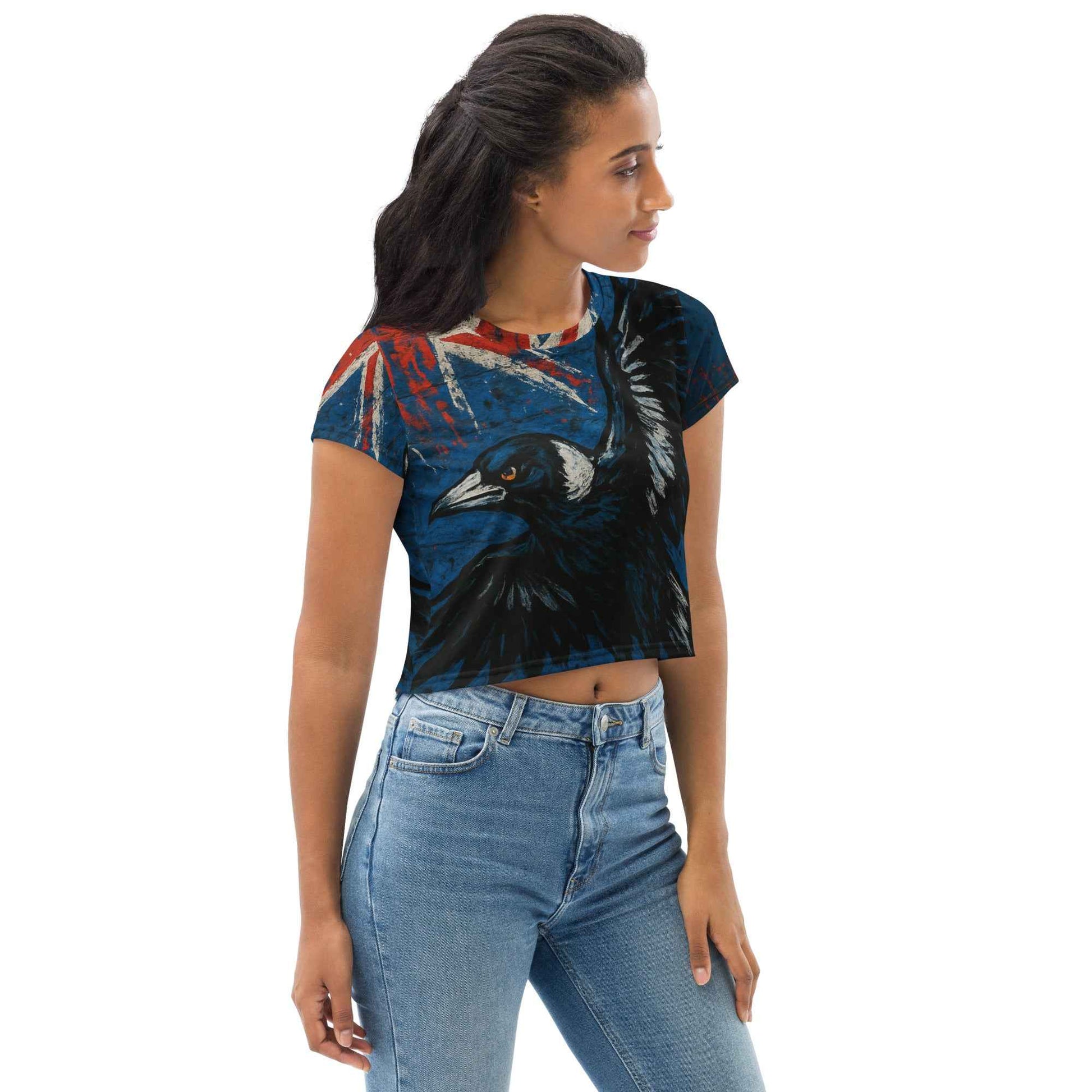 Aussie Bombing Maggie Crop Tee