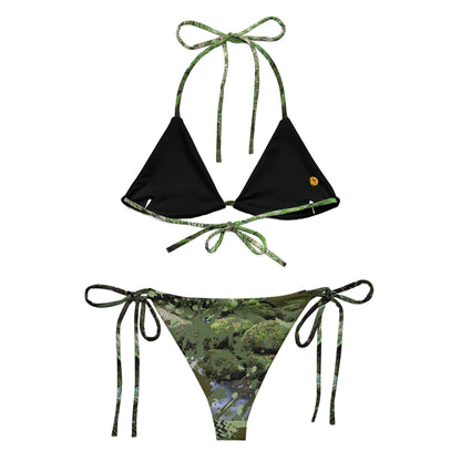 Creek Time Splatter String Bikini