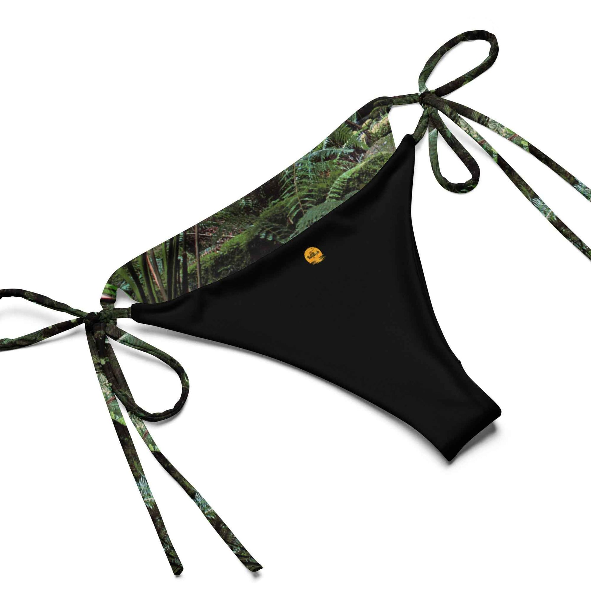 Creek Time Splatter String Bikini