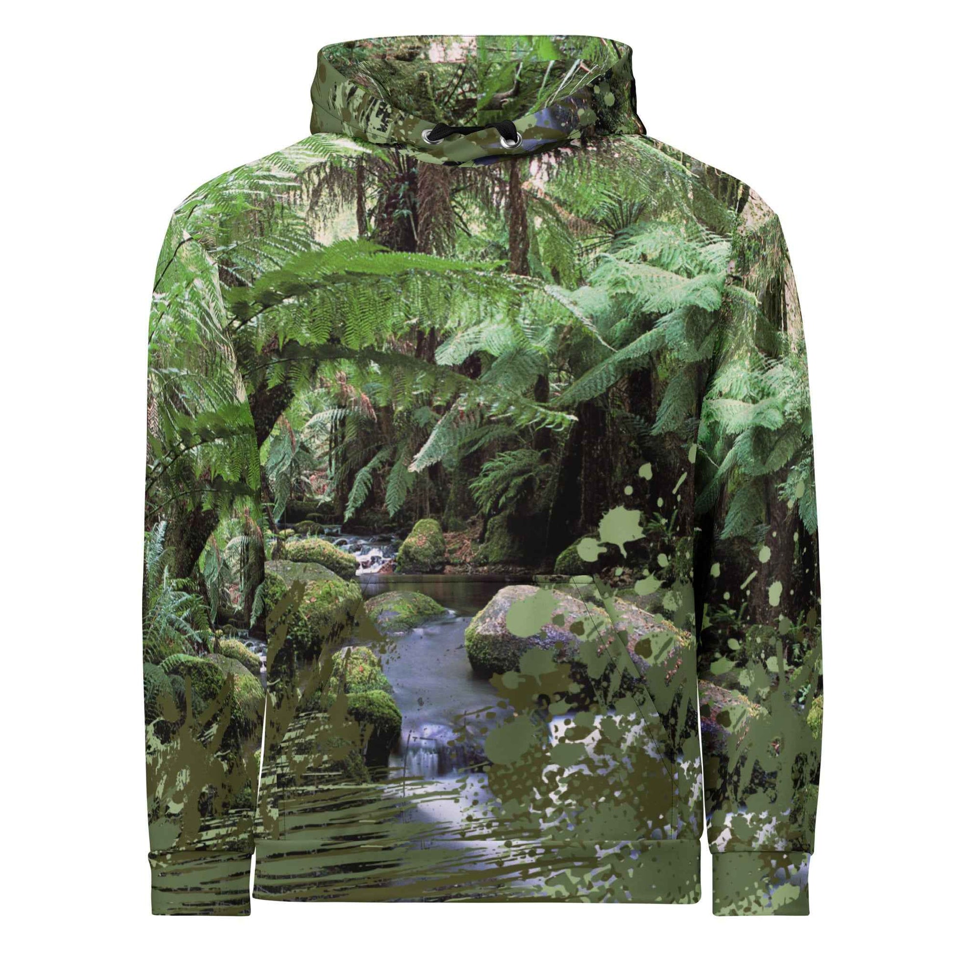 Creek Time Splatter Hoodie