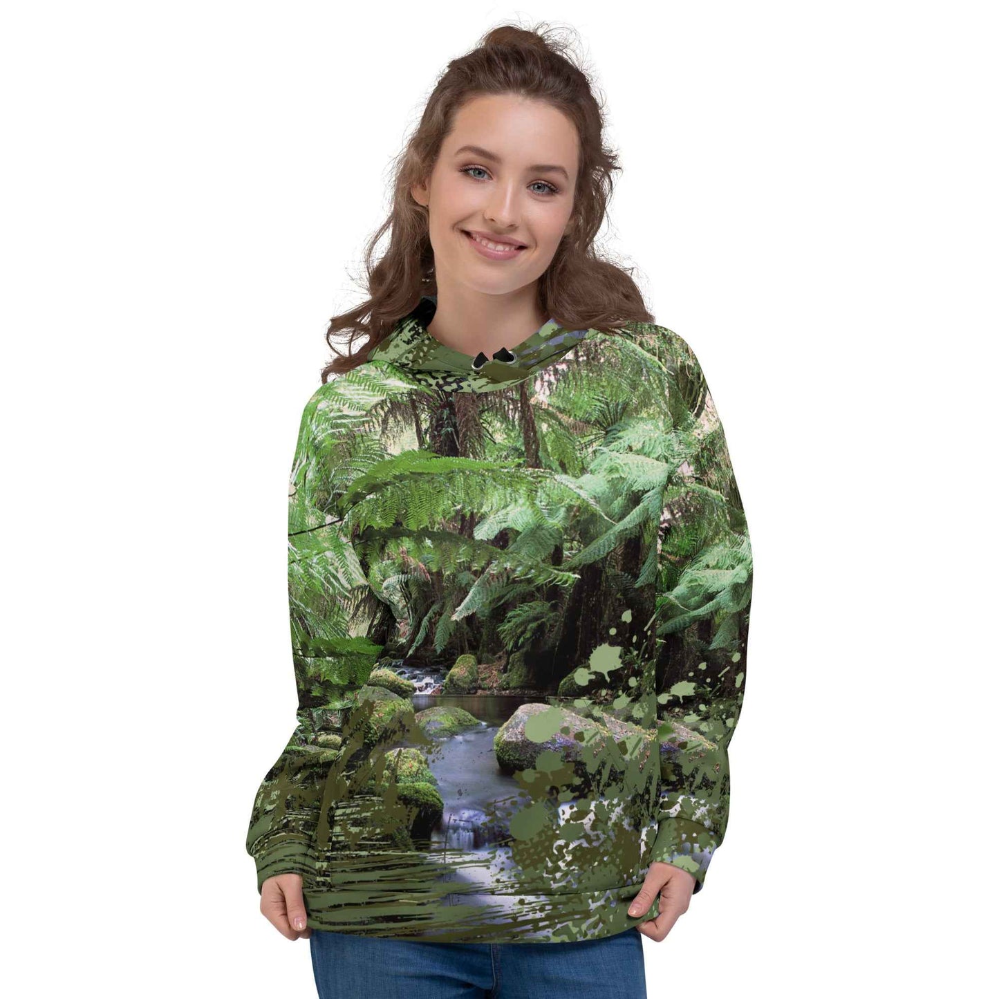 Creek Time Splatter Hoodie