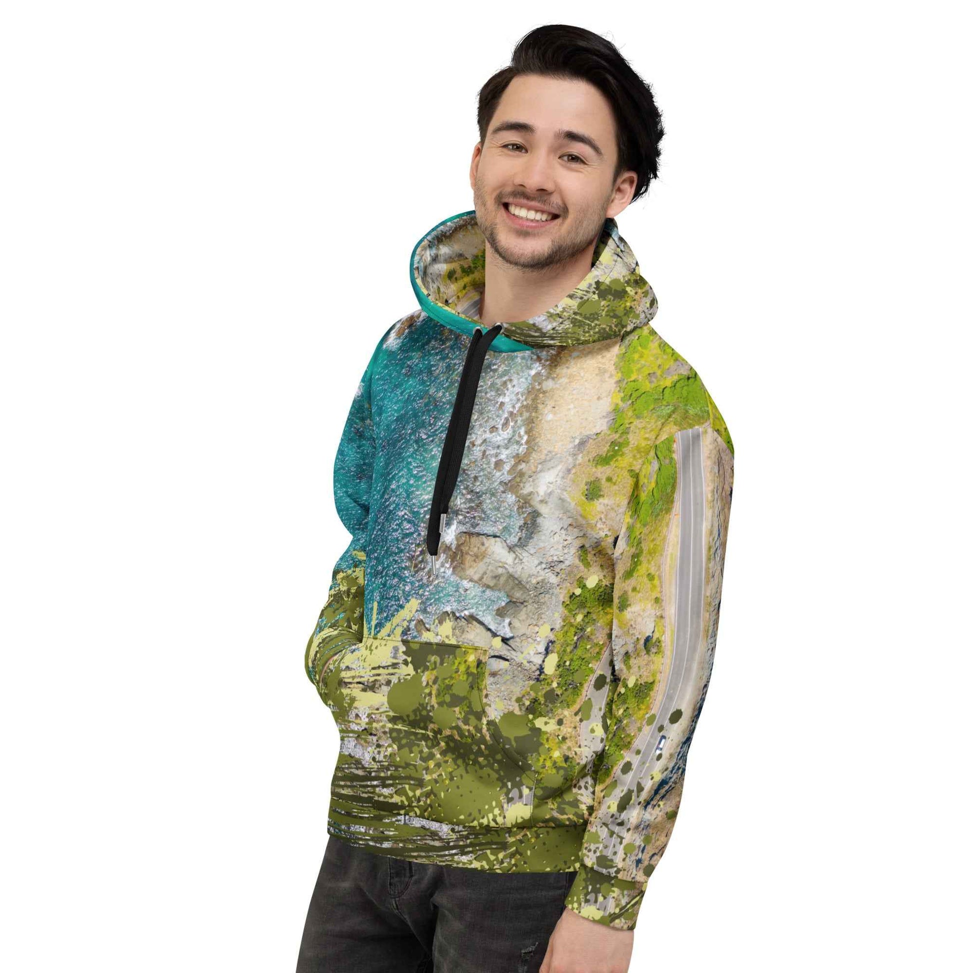 Coast Road Splatter Hoodie