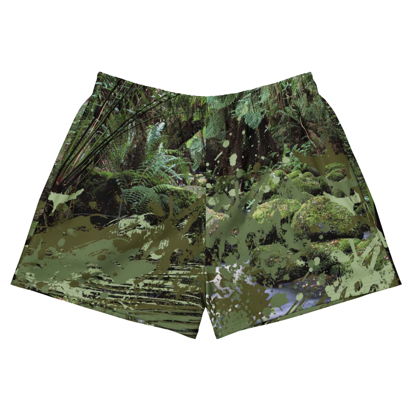 Creek Time Splatter Sports Shorts