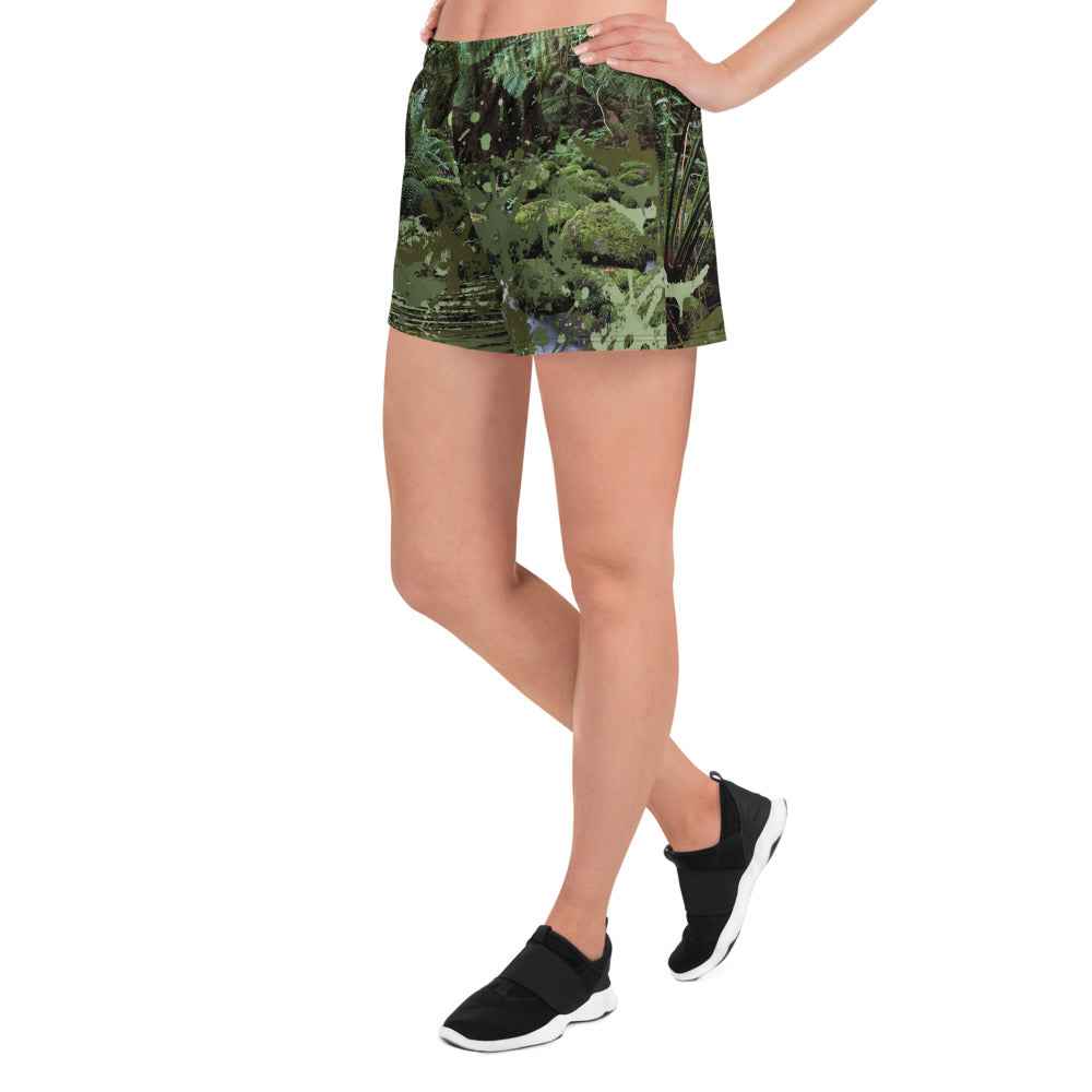 Creek Time Splatter Sports Shorts