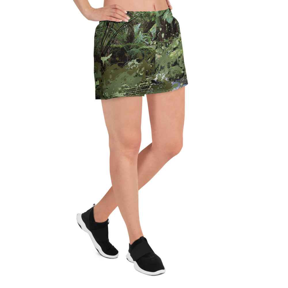 Creek Time Splatter Sports Shorts
