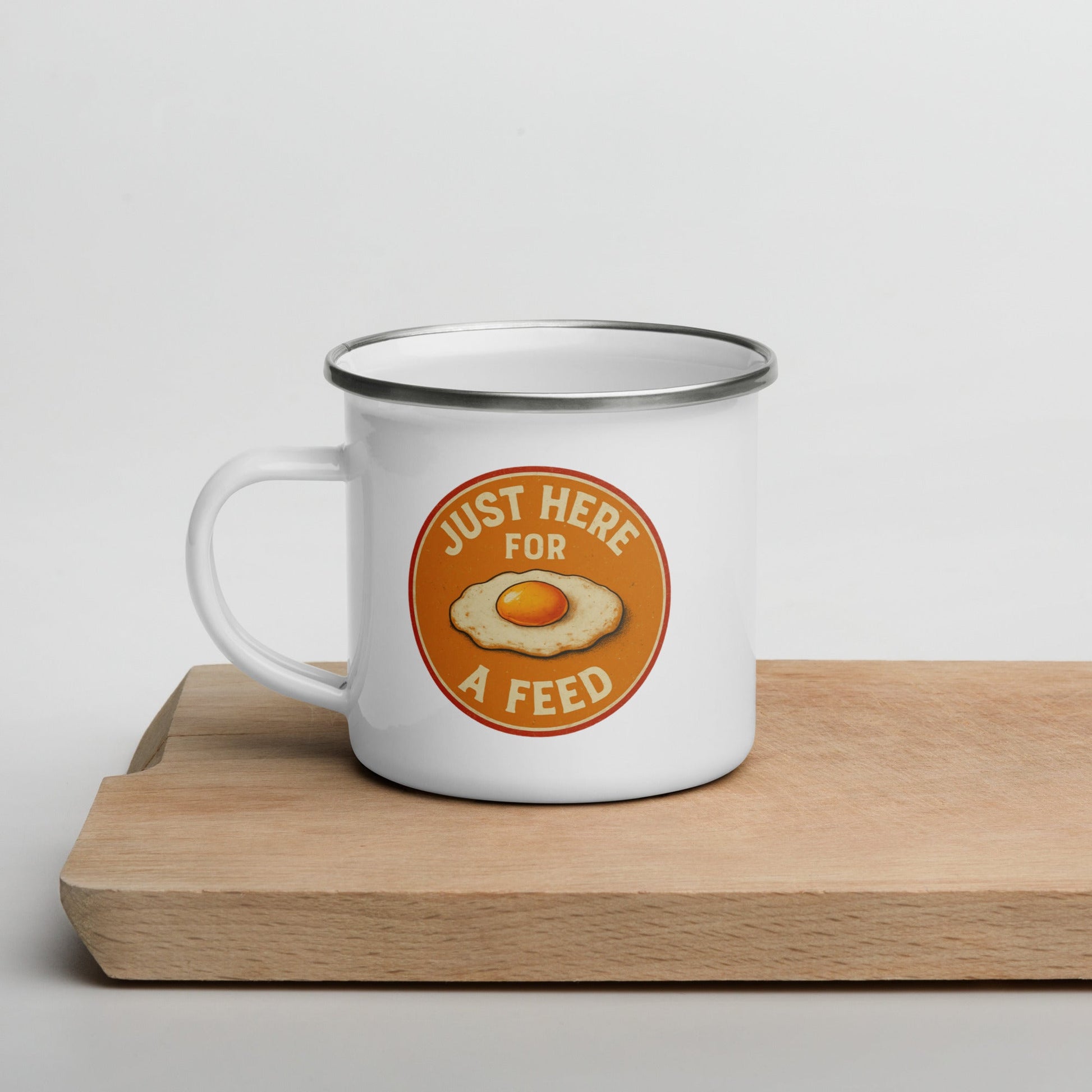 Here For A Feed Camping Mug