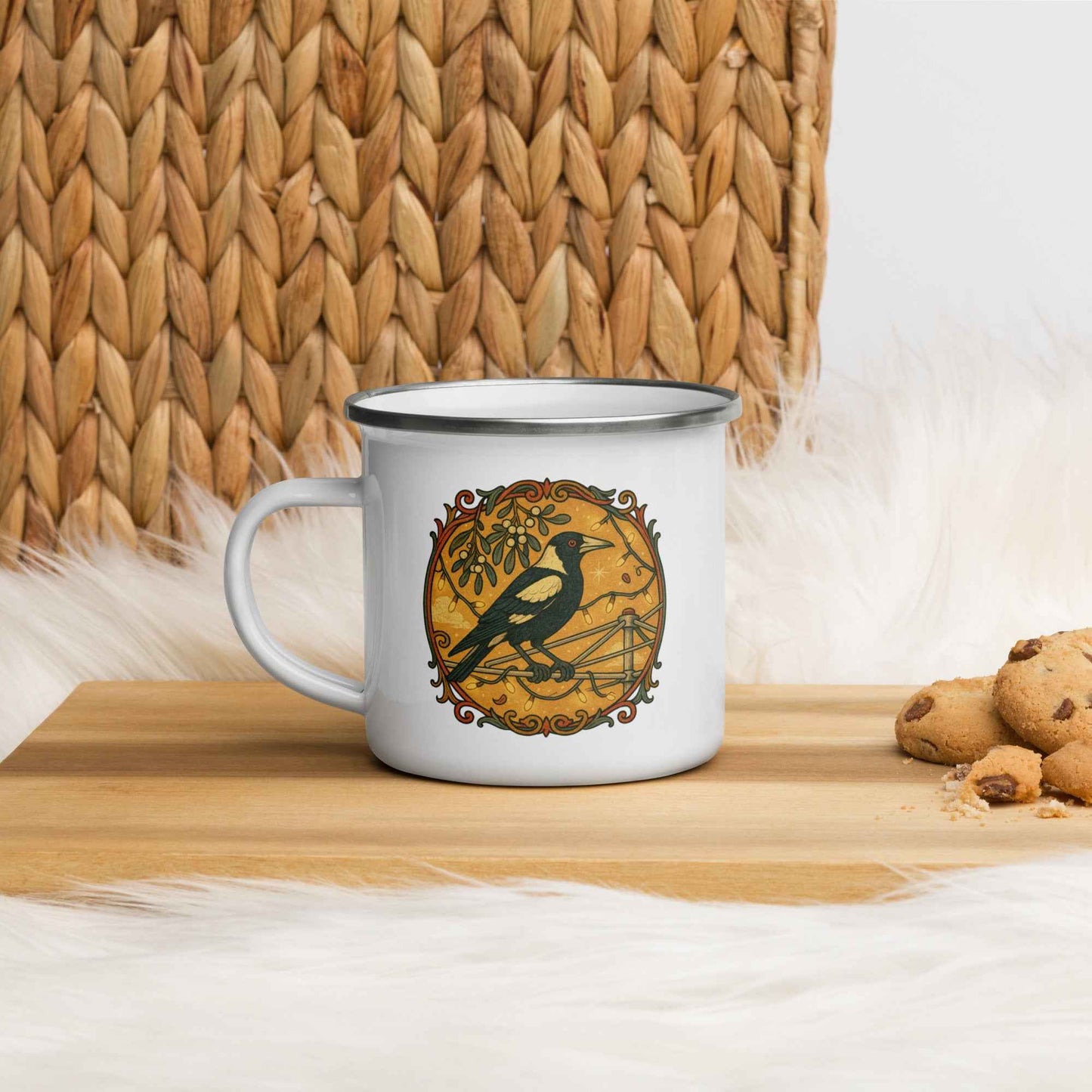Maggie Hills Enamel Mug