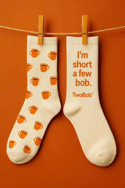 TwoBob Socks - I'm short a few bob