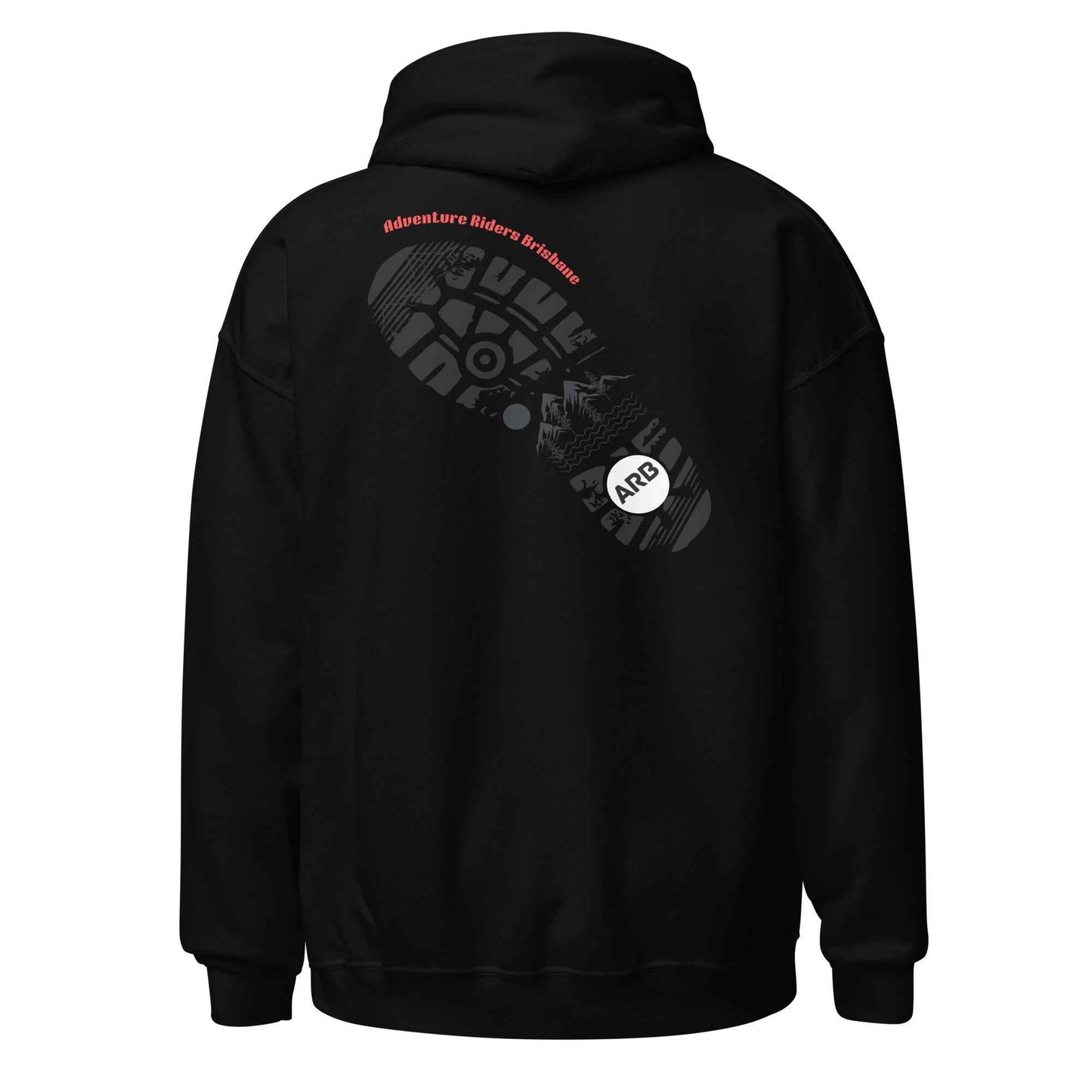 ADV Riders Brisbane Footprint Hoodie