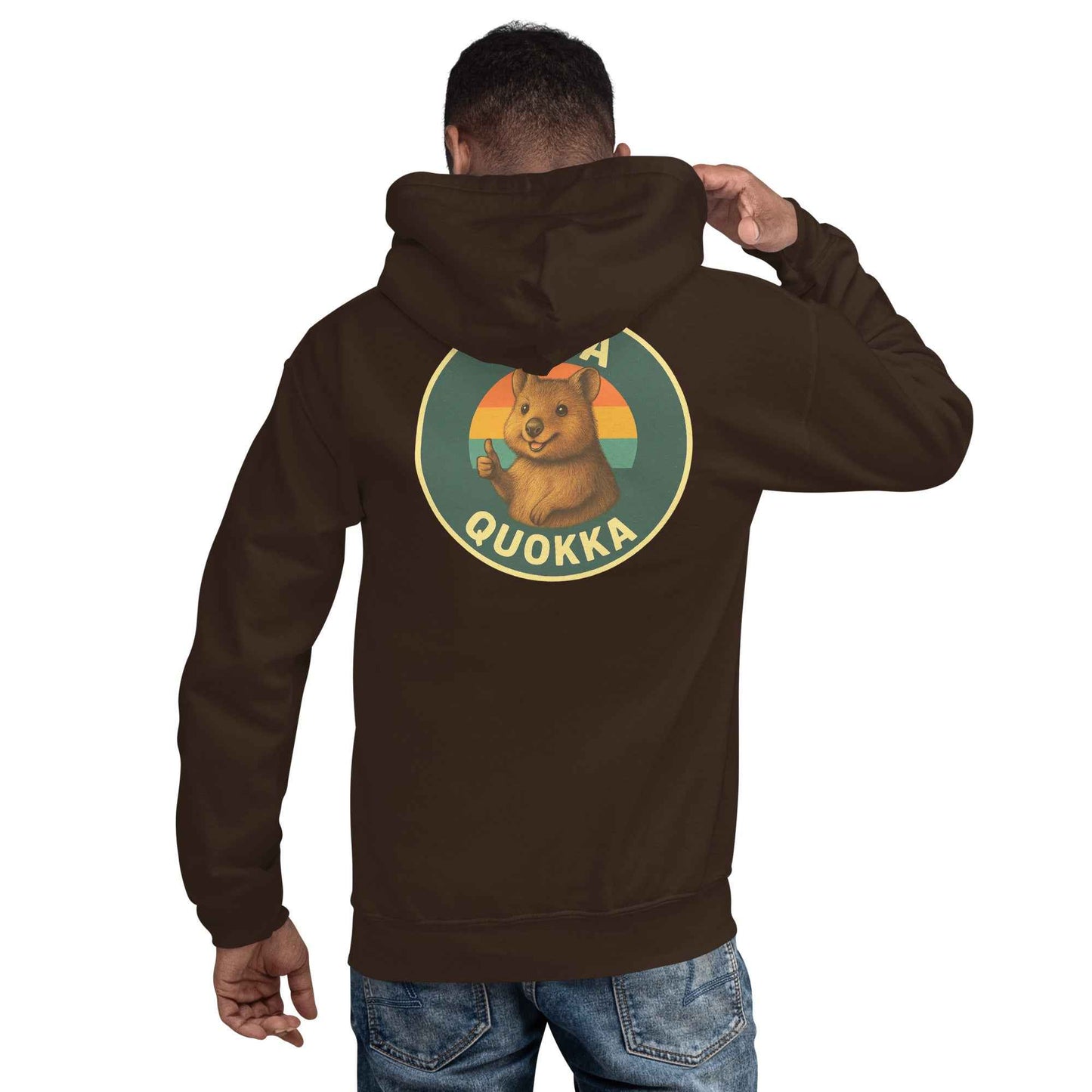 Onya Quokka Backprint Hoodie