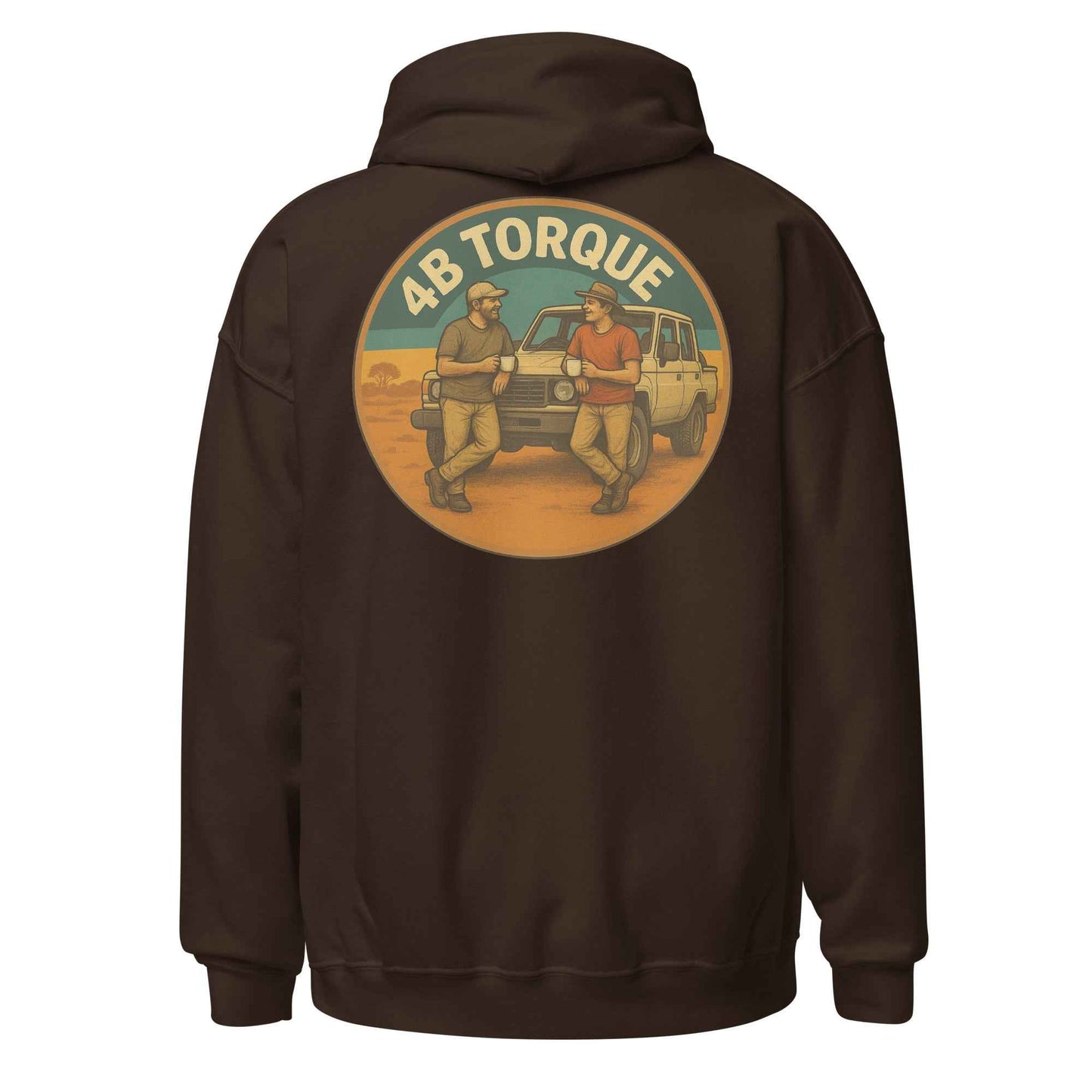 4B Torque Backprint Hoodie