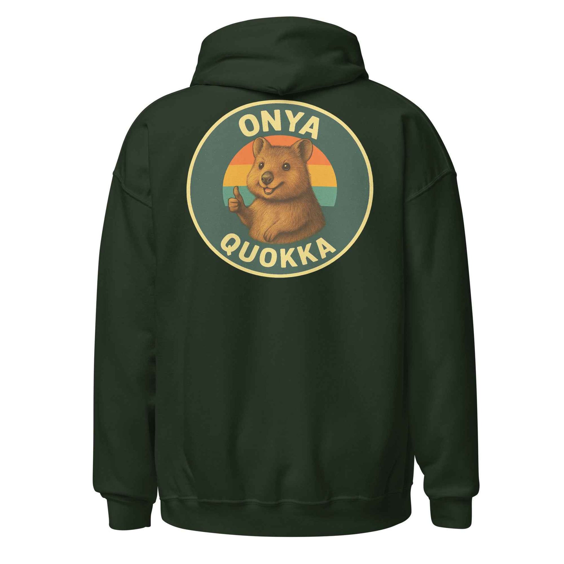 Onya Quokka Backprint Hoodie