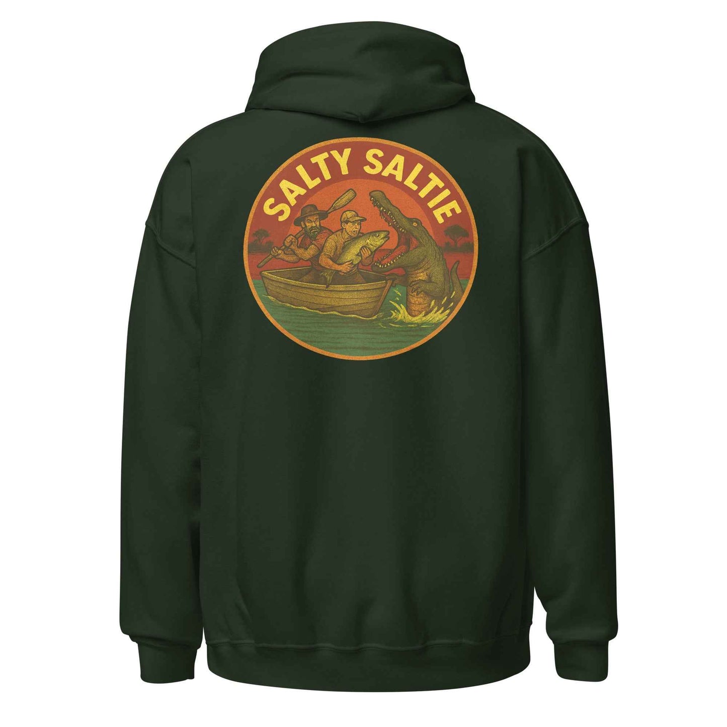 Salty Saltie Backprint Hoodie