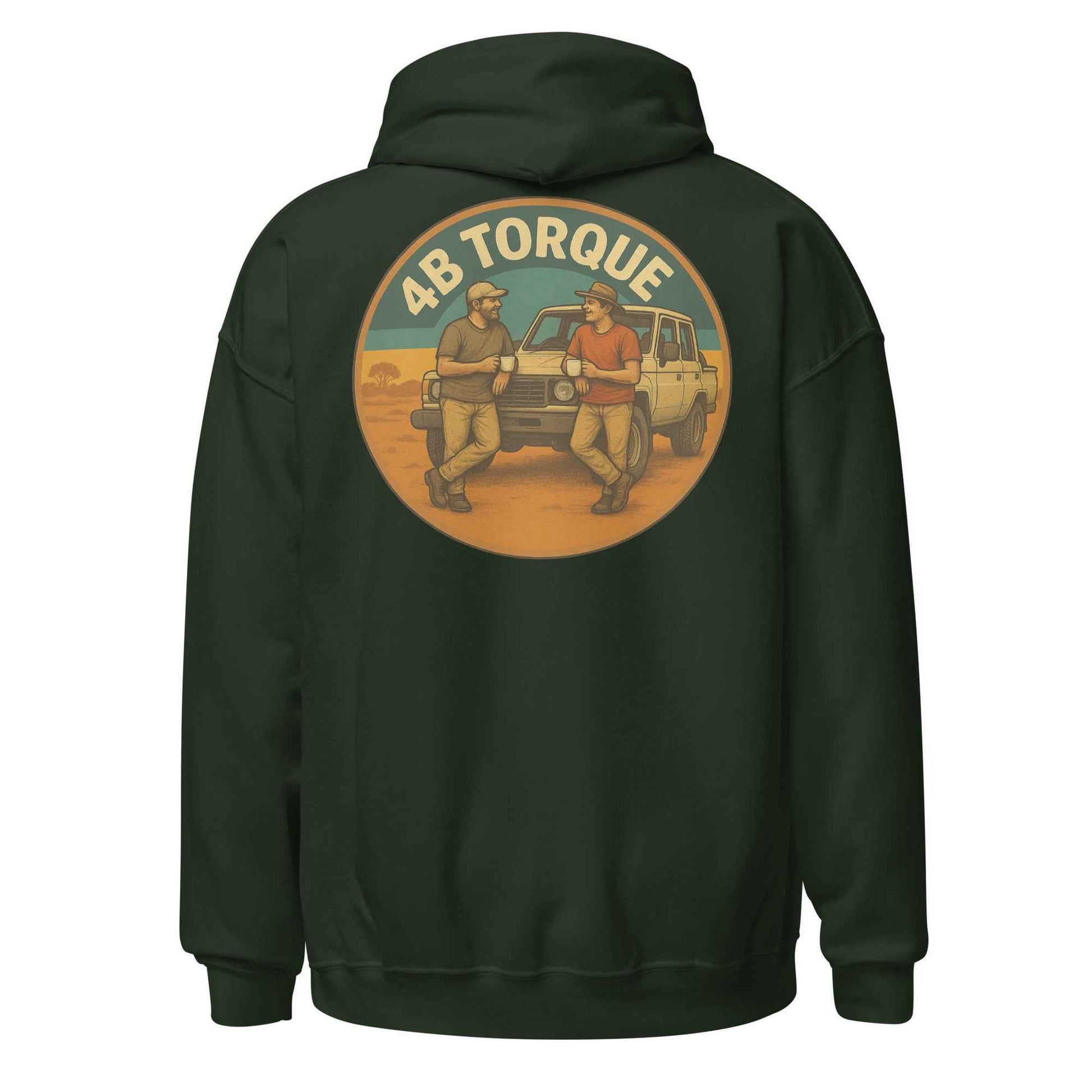4B Torque Backprint Hoodie