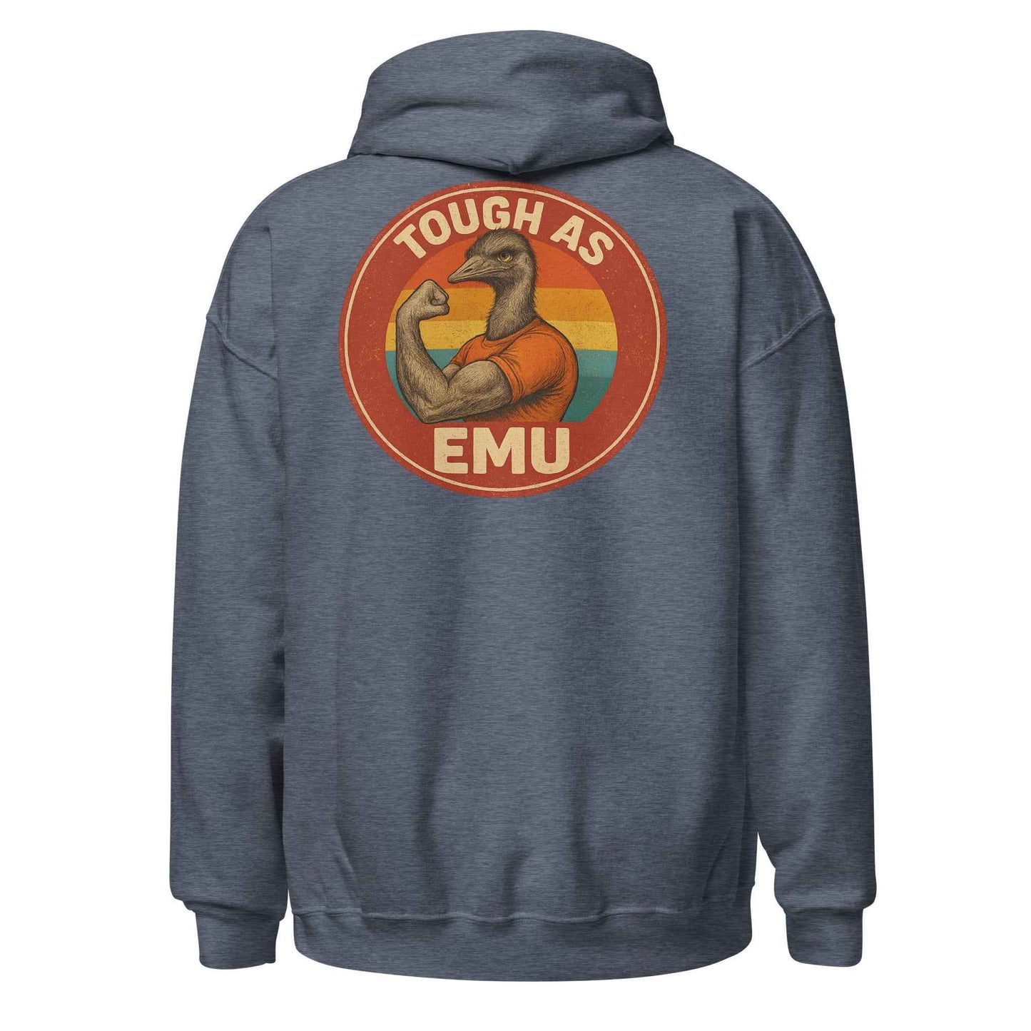 Tough As Emu Backprint Hoodie