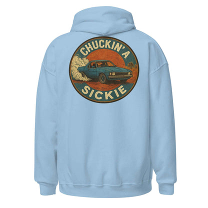 Chuckin A Sickie Backprint Hoodie