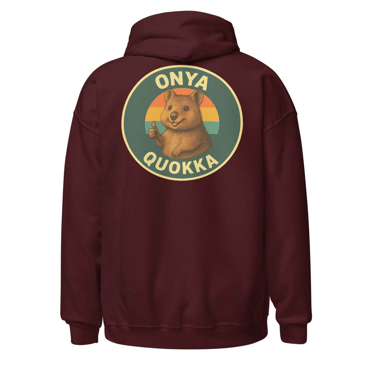 Onya Quokka Backprint Hoodie