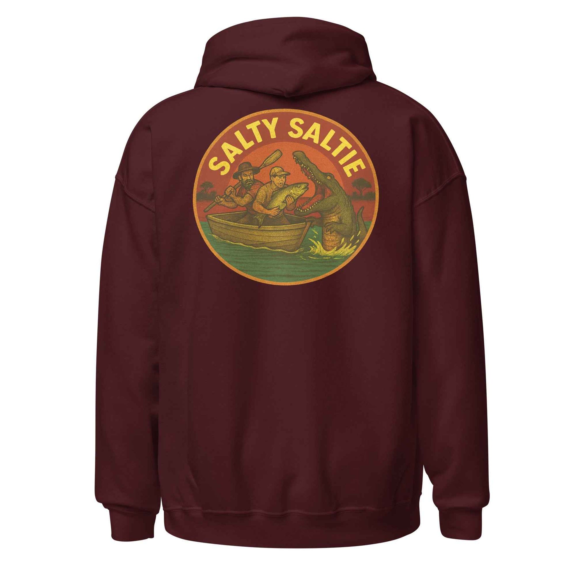 Salty Saltie Backprint Hoodie