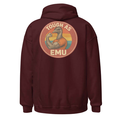 Tough As Emu Backprint Hoodie