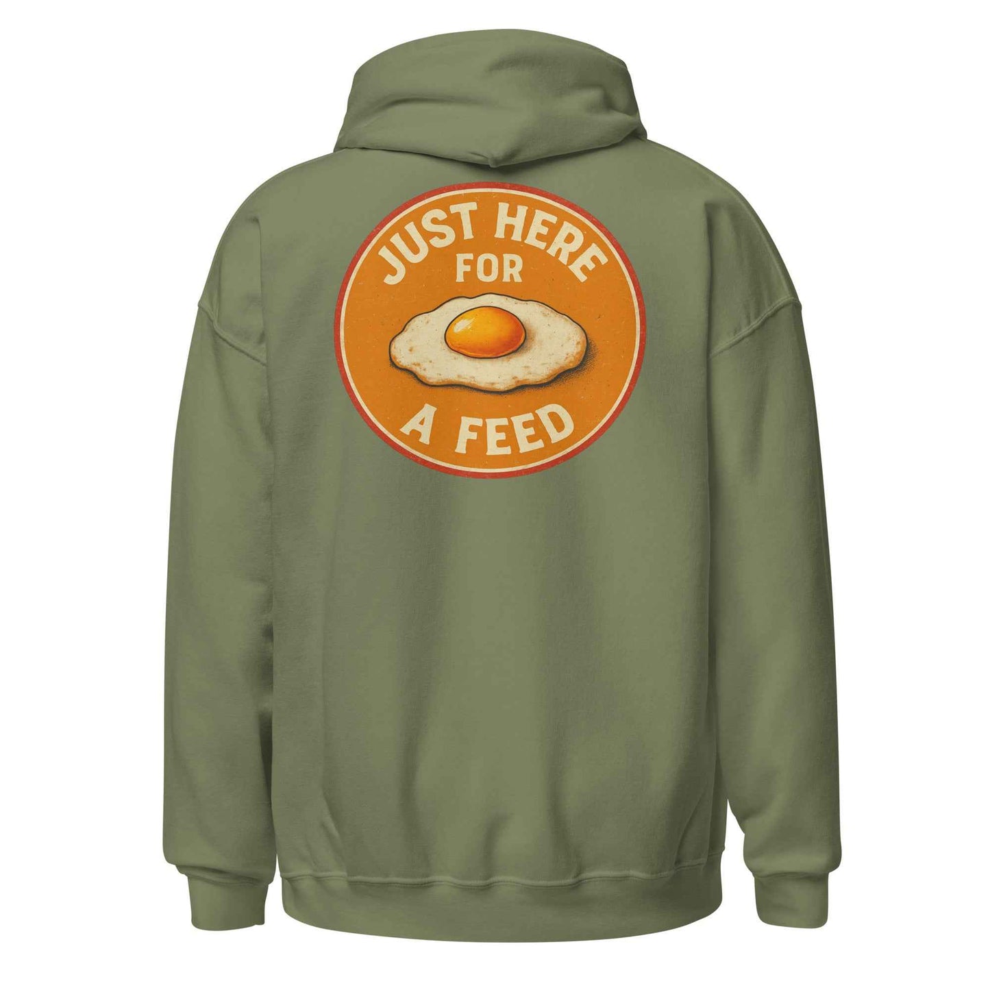 Here for a Feed Backprint Hoodie