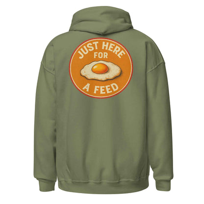 Here for a Feed Backprint Hoodie
