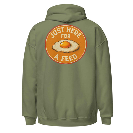 Here for a Feed Backprint Hoodie