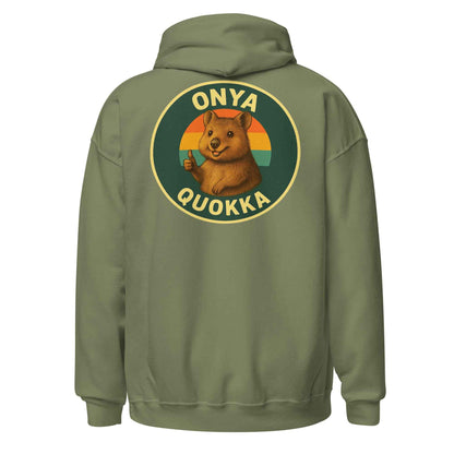 Onya Quokka Backprint Hoodie