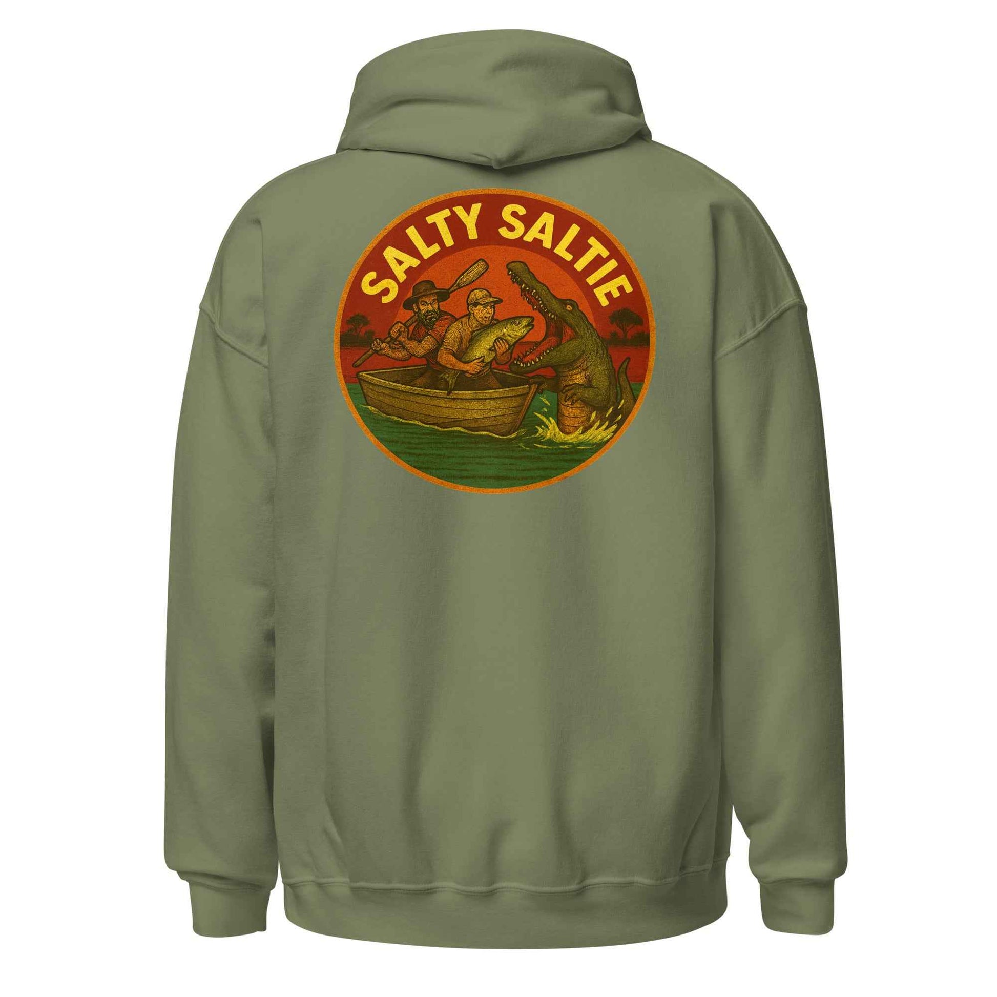 Salty Saltie Backprint Hoodie