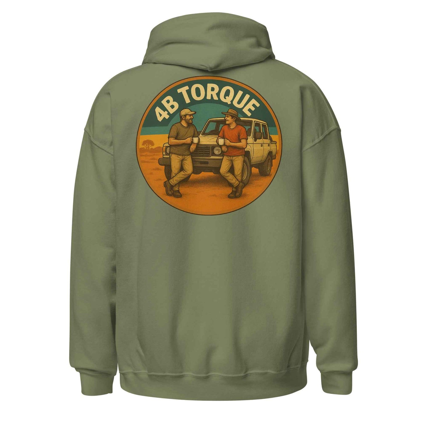 4B Torque Backprint Hoodie