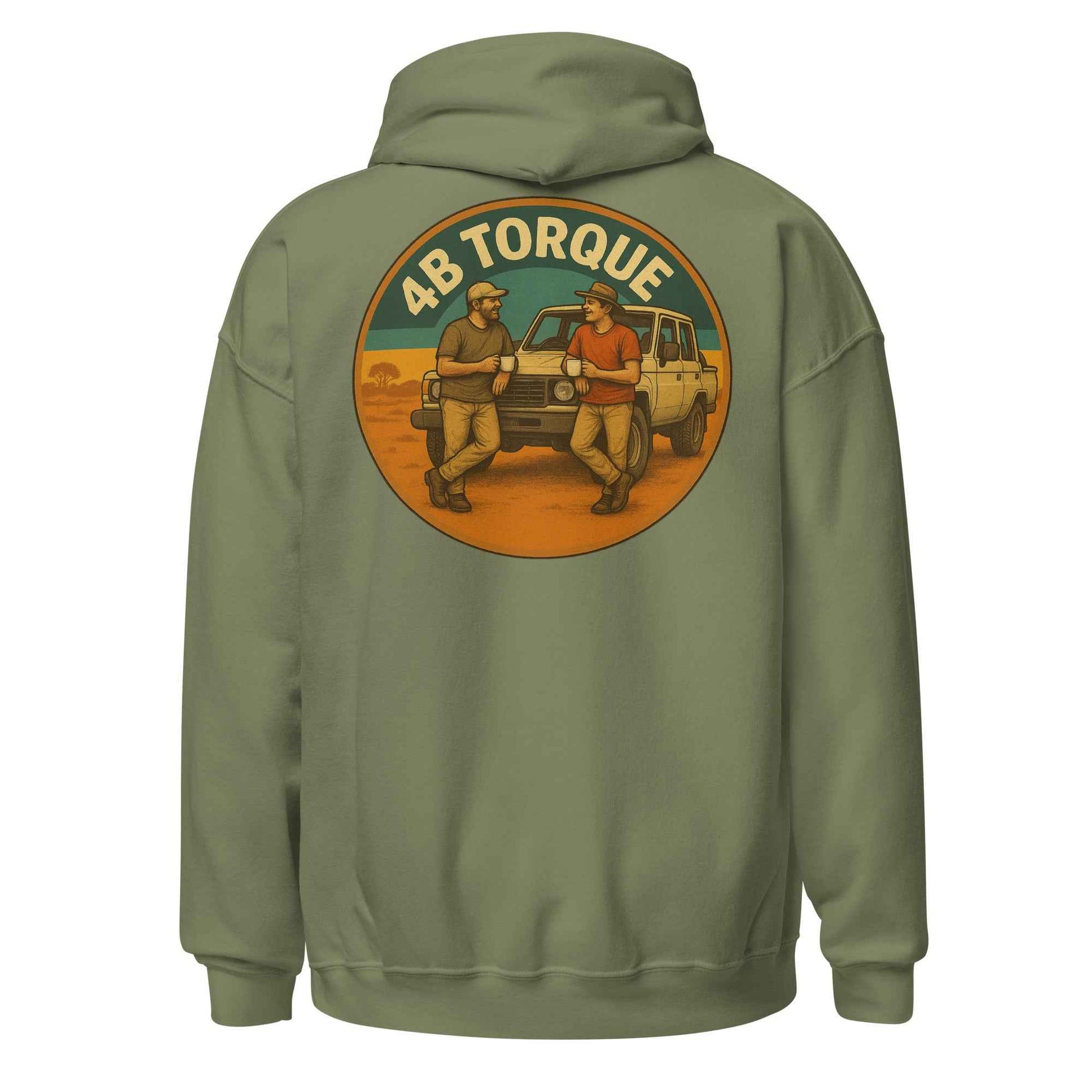4B Torque Backprint Hoodie