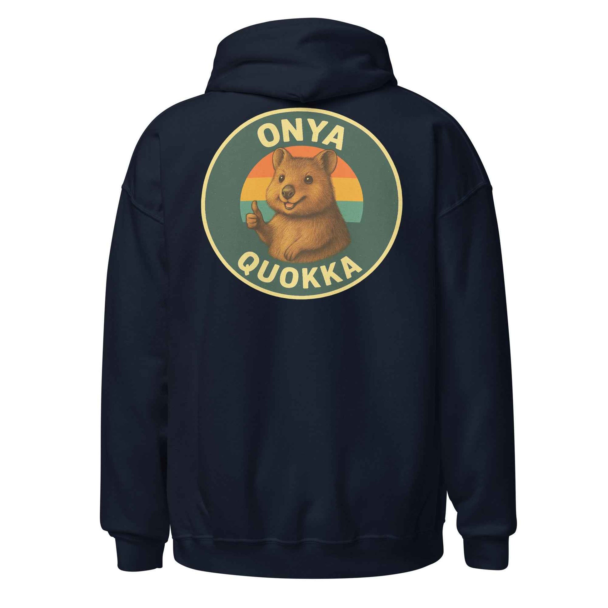 Onya Quokka Backprint Hoodie