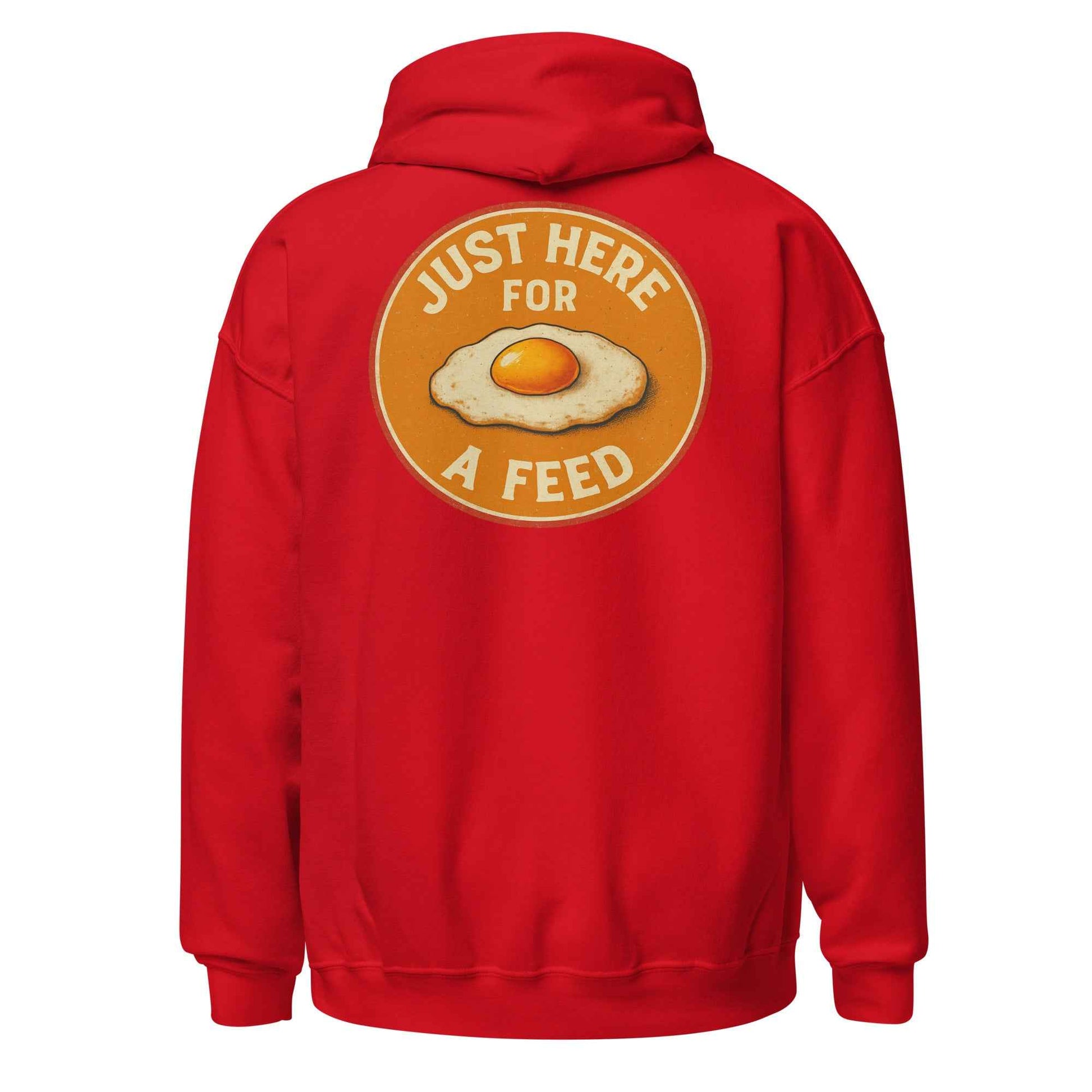 Here for a Feed Backprint Hoodie