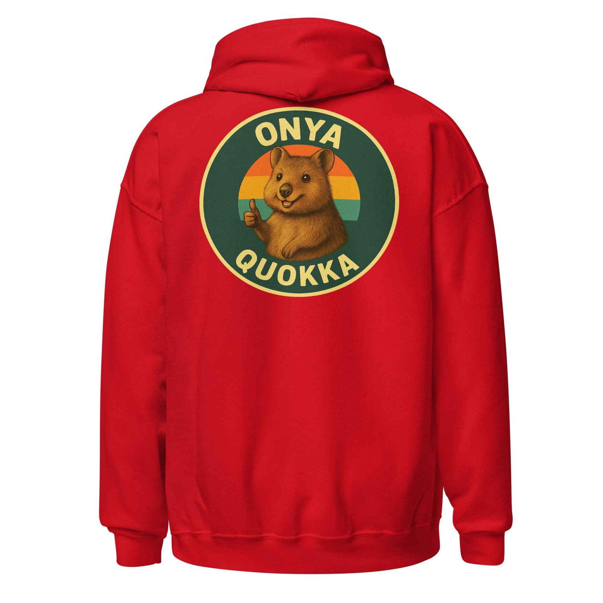 Onya Quokka Backprint Hoodie