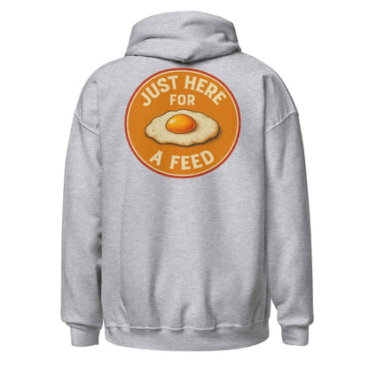 Here for a Feed Backprint Hoodie