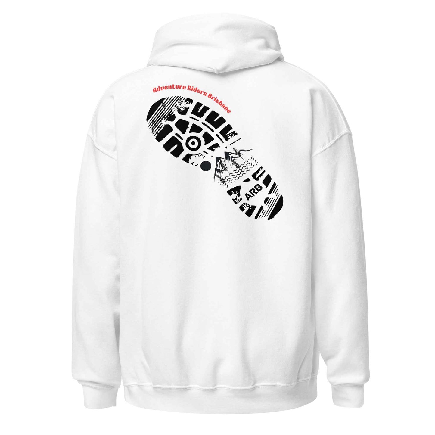 ADV Riders Brisbane Footprint Hoodie