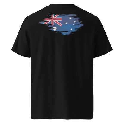 Worn Aussie Flag Backprint Tee