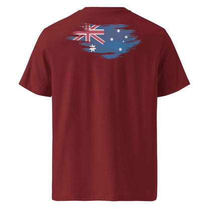 Worn Aussie Flag Backprint Tee