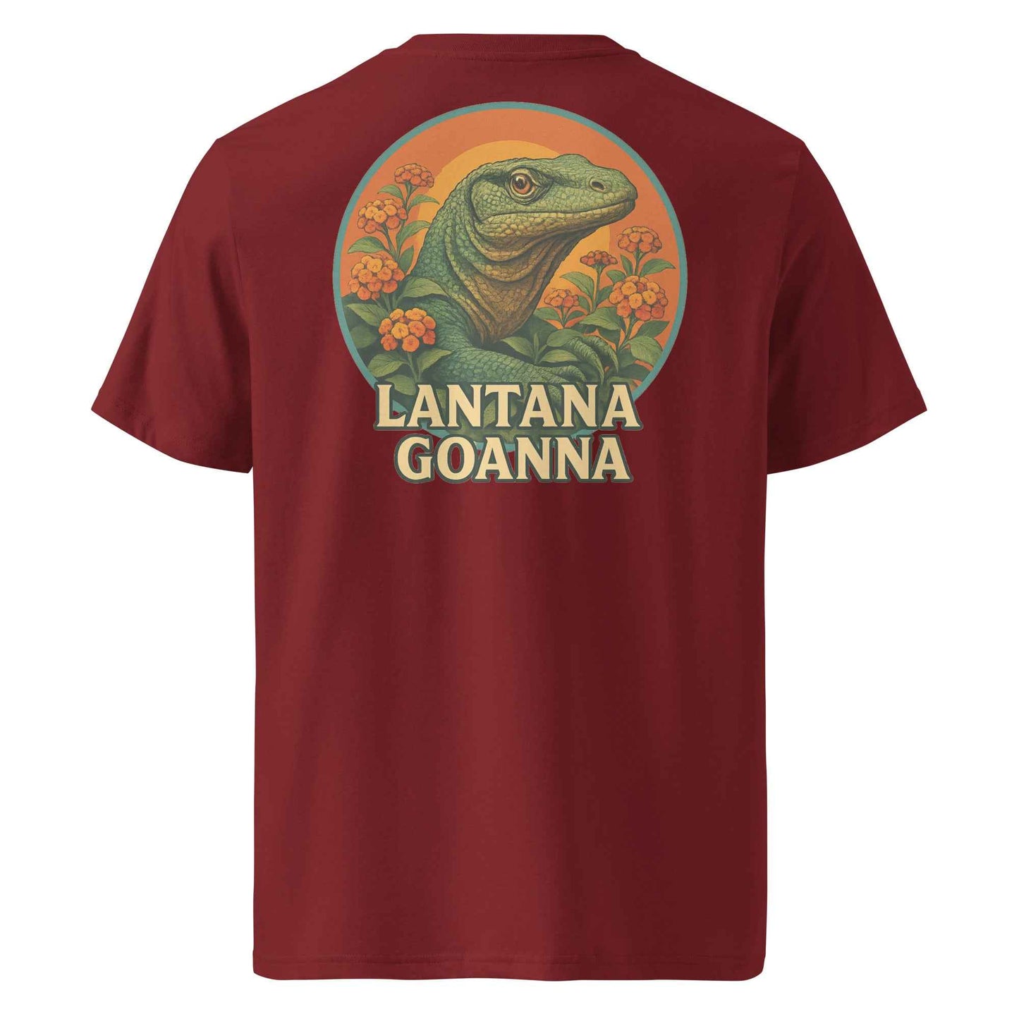 Lantana Goanna Backprint Tee